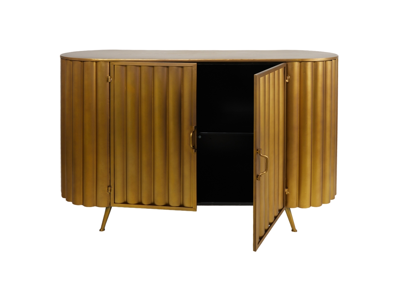 MOBILE METALLO 120x39x80CM A34022