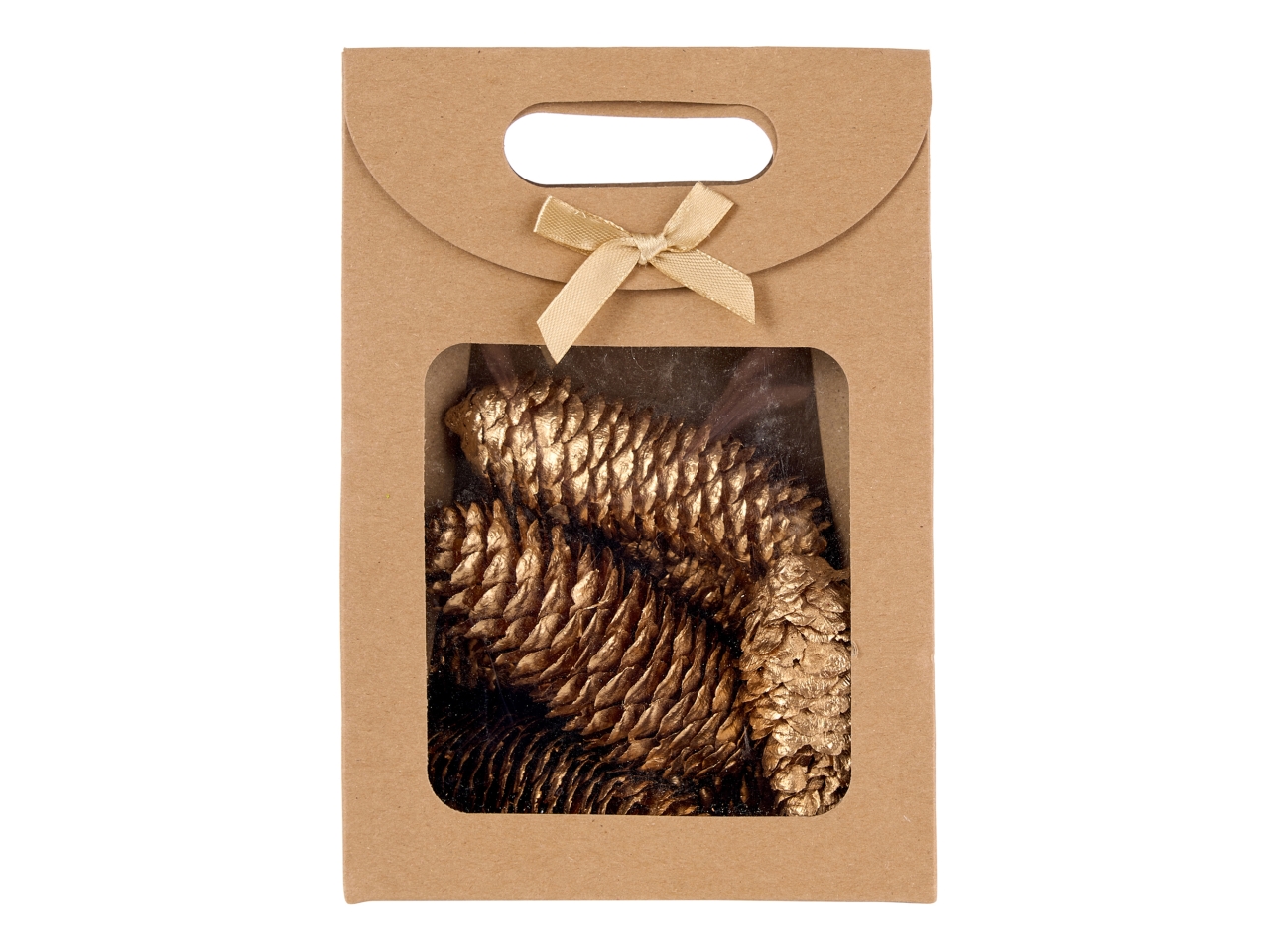 PIGNE 5/9CM ORO IN SCATOLA N34951_02