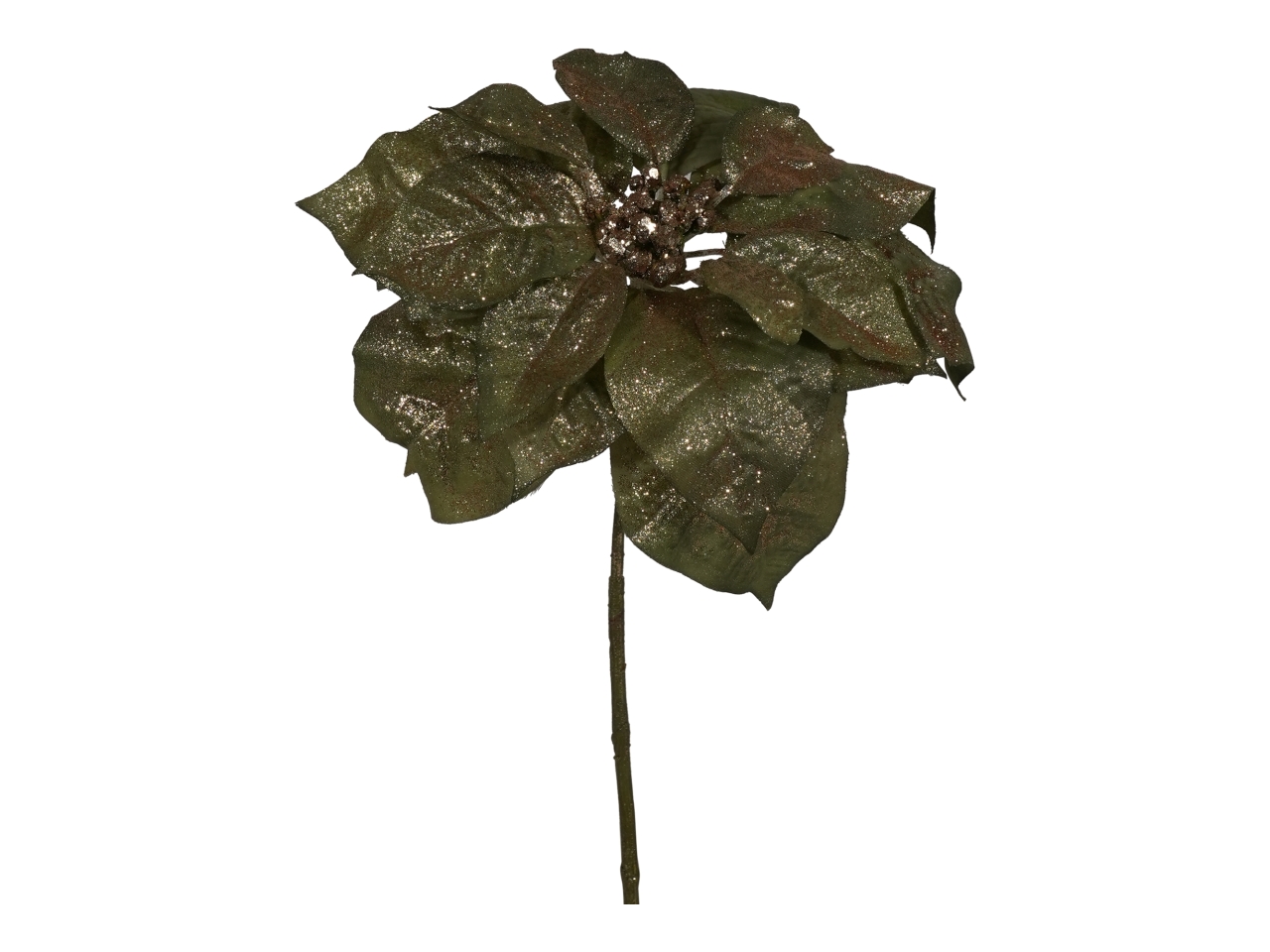 PICK STELLA DI NATALE 32CM VERDE N36087_10