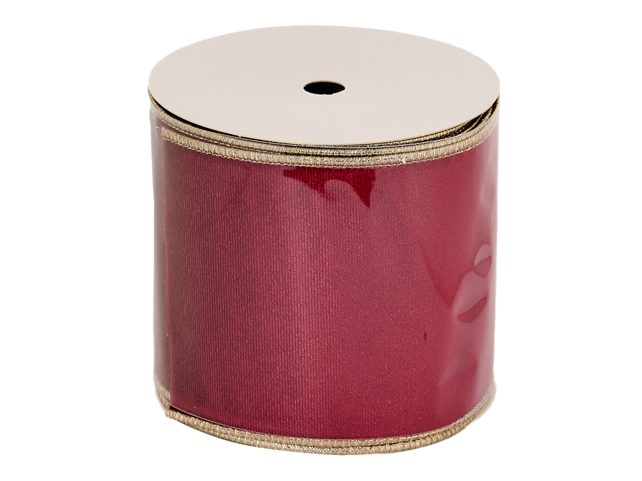 NASTRO 10CMX9,14MT VELLUTO RIG. ROSSO W. N36293_25
