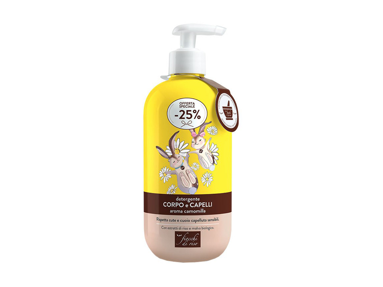 DETERGENTE CORPO CAPELLI CAMOMILLA 95306200000