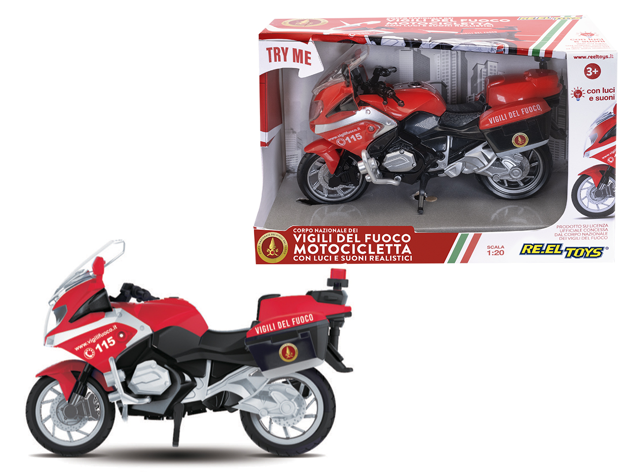 MOTO VIGILI DEL FUOCO TRY ME 0349 MOTO VIGILI DEL FUOCO TRY ME 0349