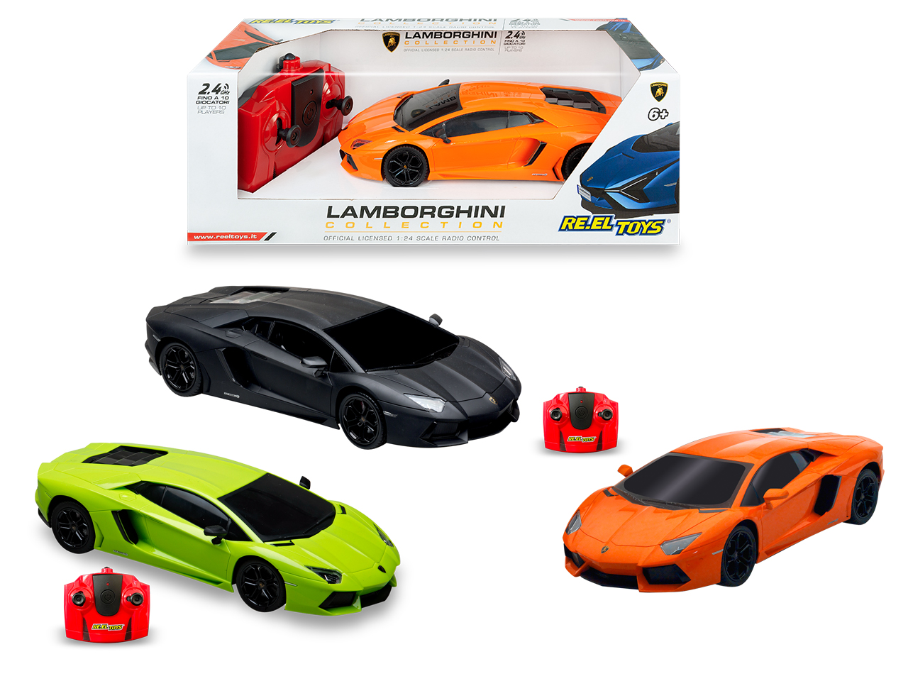 LAMBORGHINI AVENT RADIOCOMANDATA 1:24 2.4GHZ 2062