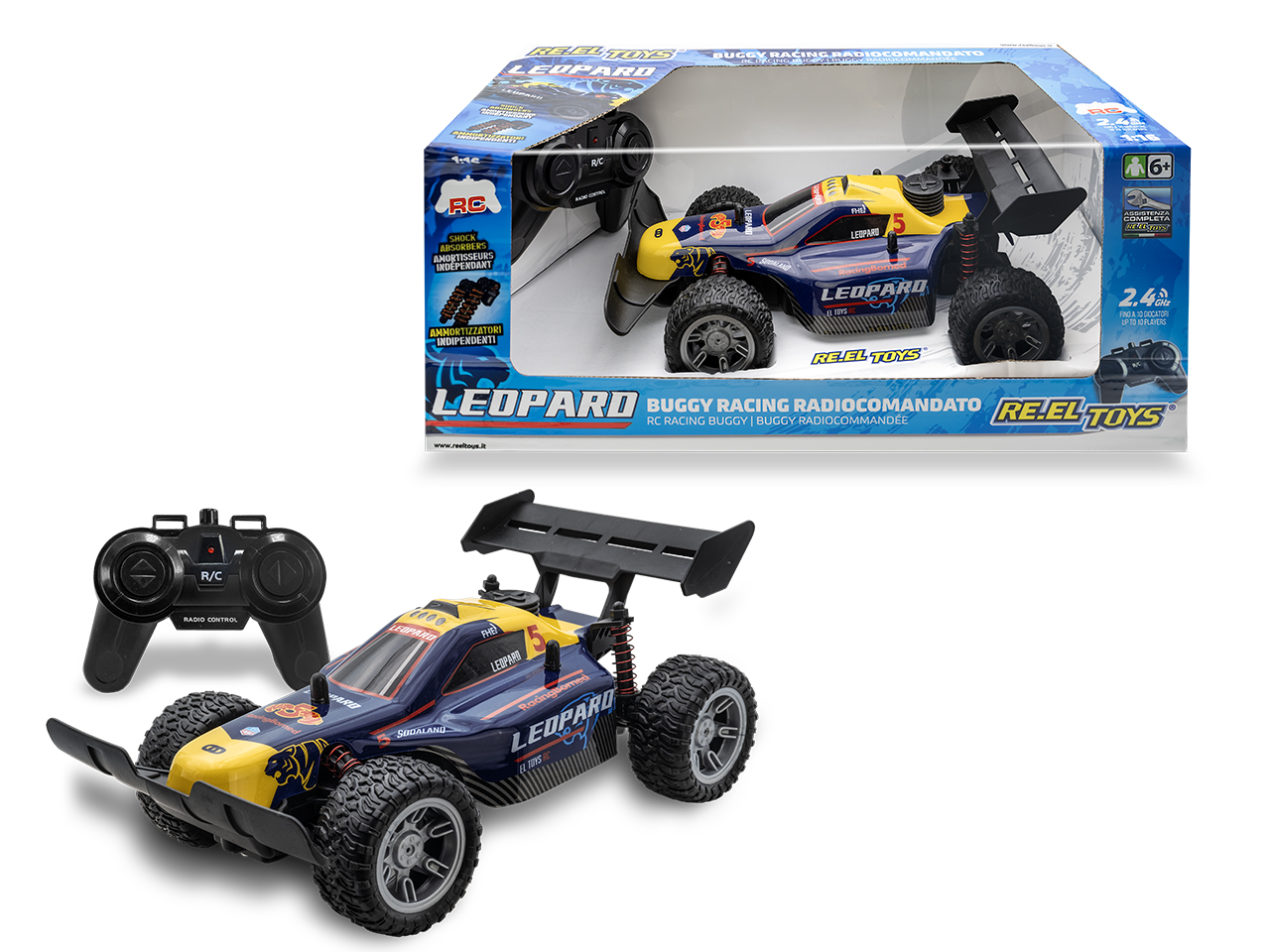 BUGGY LEOPARD RADIOCOMANDATA 1:16 2.4GHZ 2433