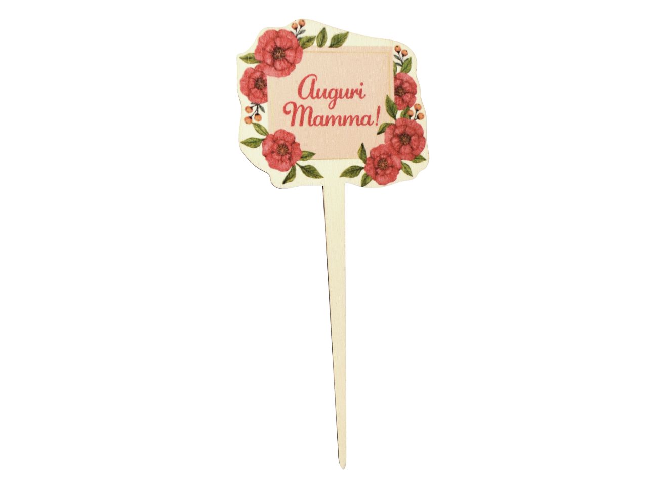 PIC FESSIVITA’ 5X16CM LEGNO 3MM SS 1216PZ