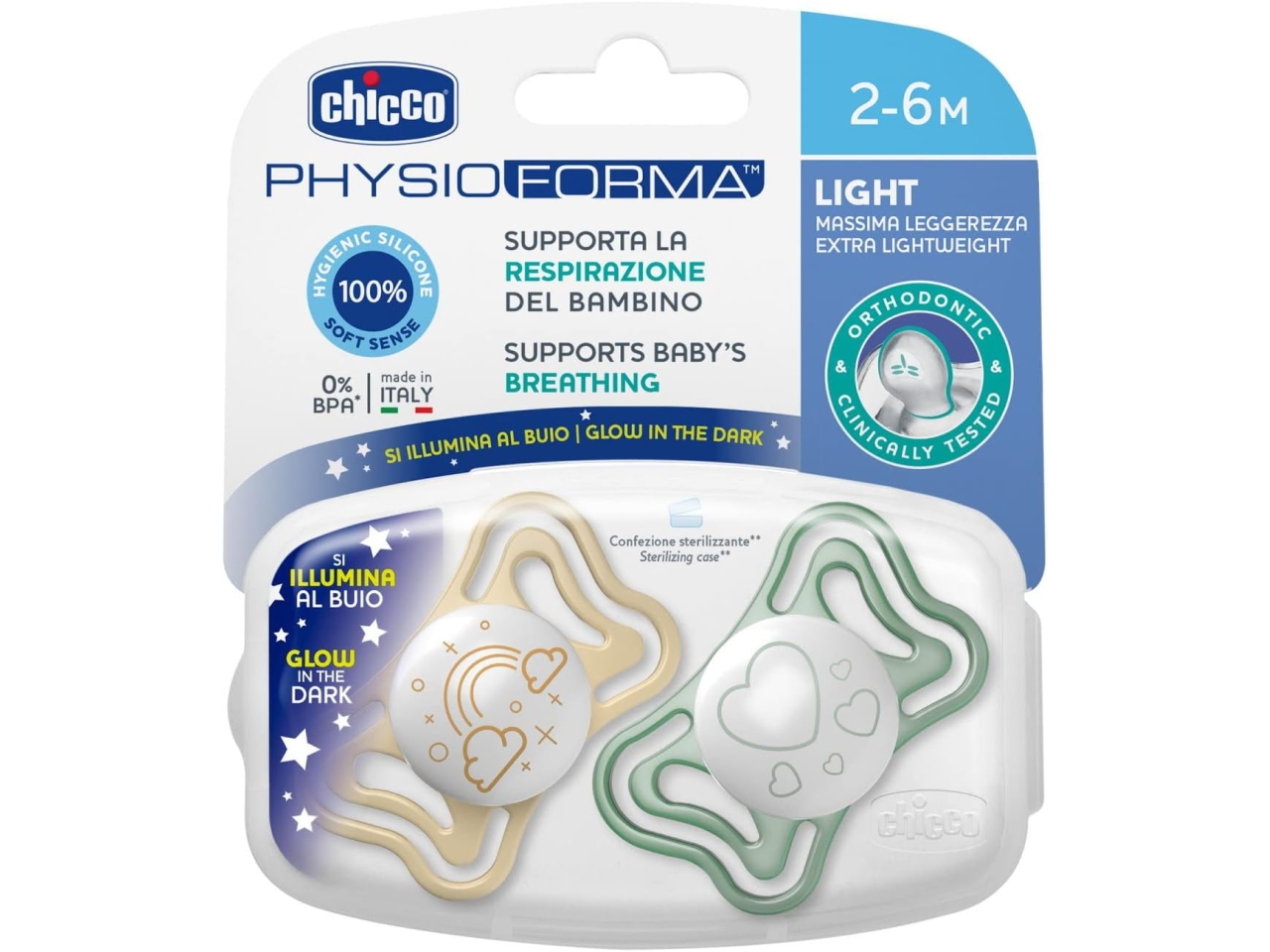 SUCCHIETTO LIGHT LUMI 2-6 MESI