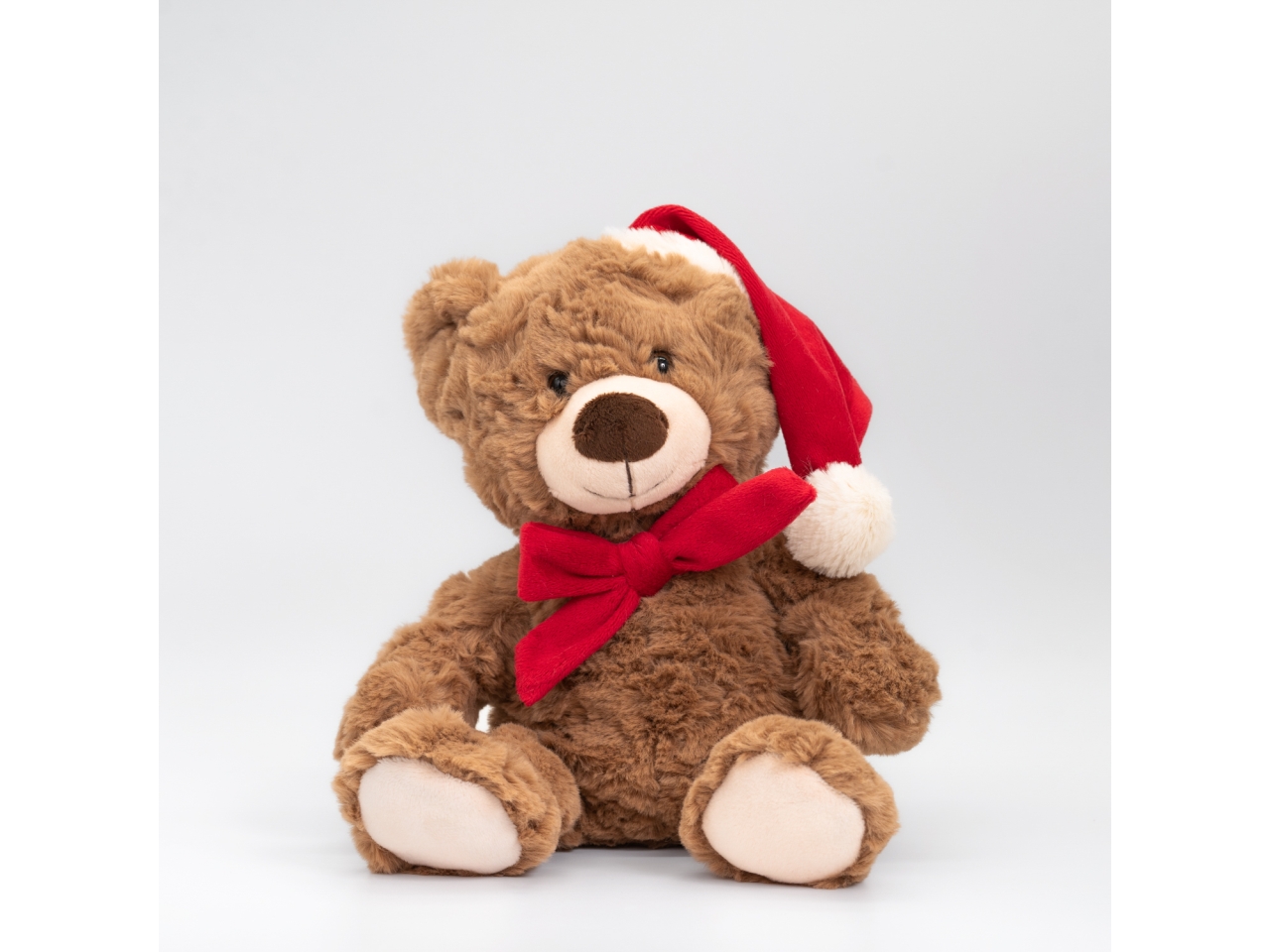 ORSO PELUCHE 17CM C/CAPPELLO ROSSO 14490013
