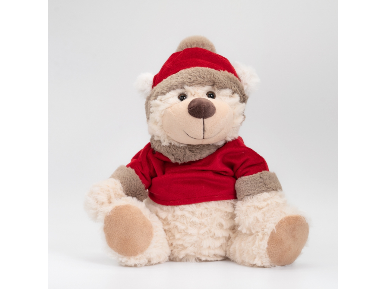ORSO PELUCHE 30CM C/PULLOVER ROSSO 14490003