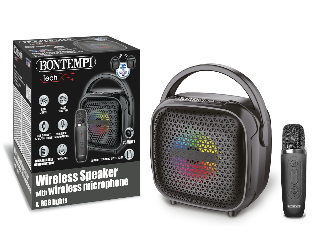 CASSA WIRELESS CON MICROFONO 49 1001