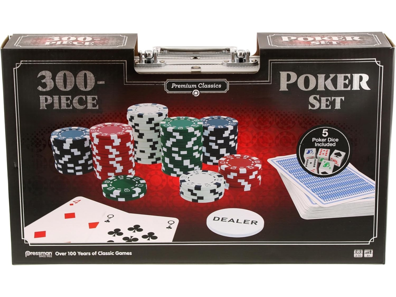 POKER CHIP SET 300PC 933405003
