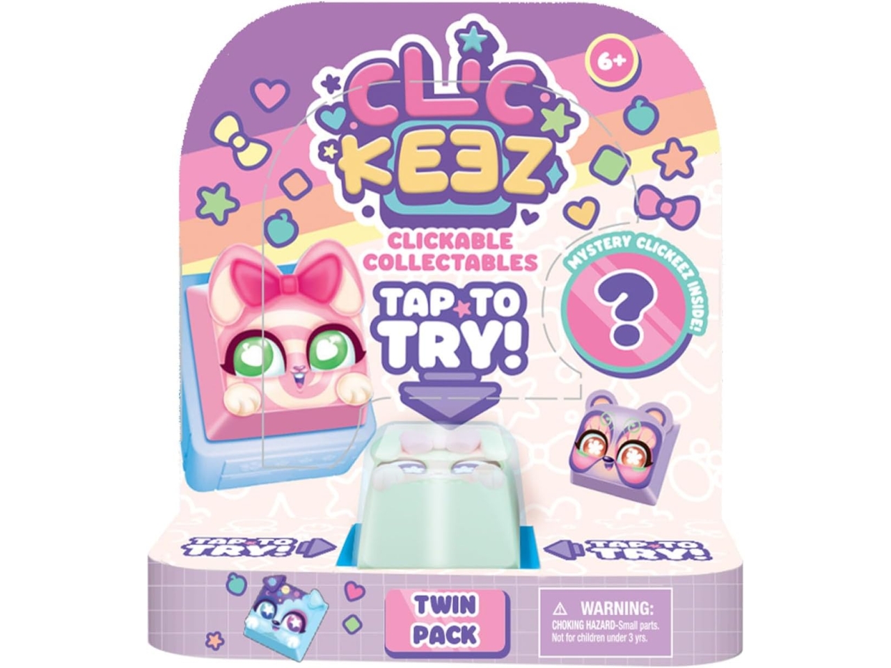 CLICKEEZ TWIN PACK CDU 934109012