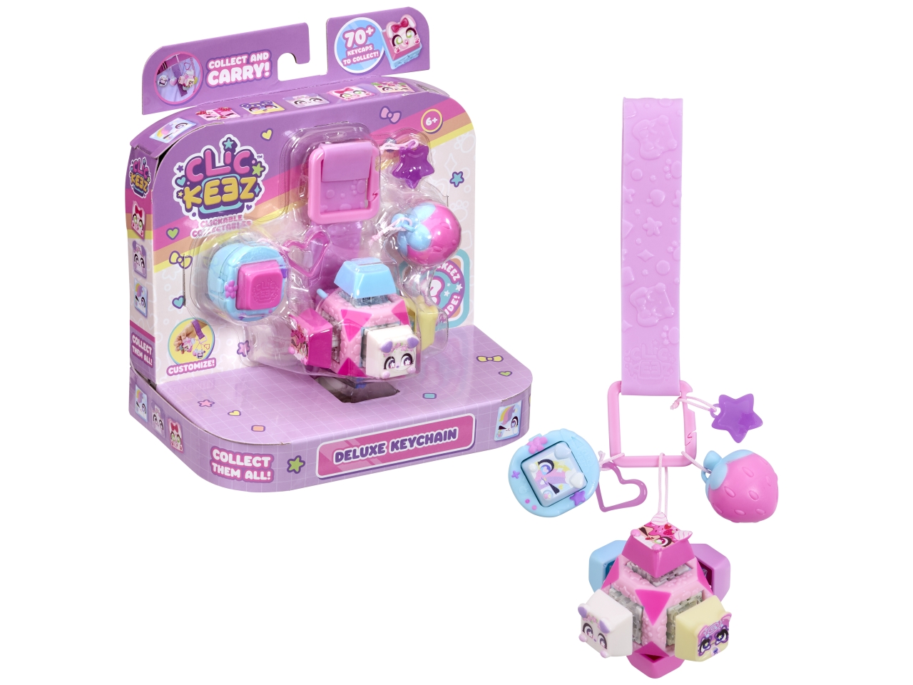 CLICKEEZ DELUXE KEYCHAIN FIDGET CUBE 934323008