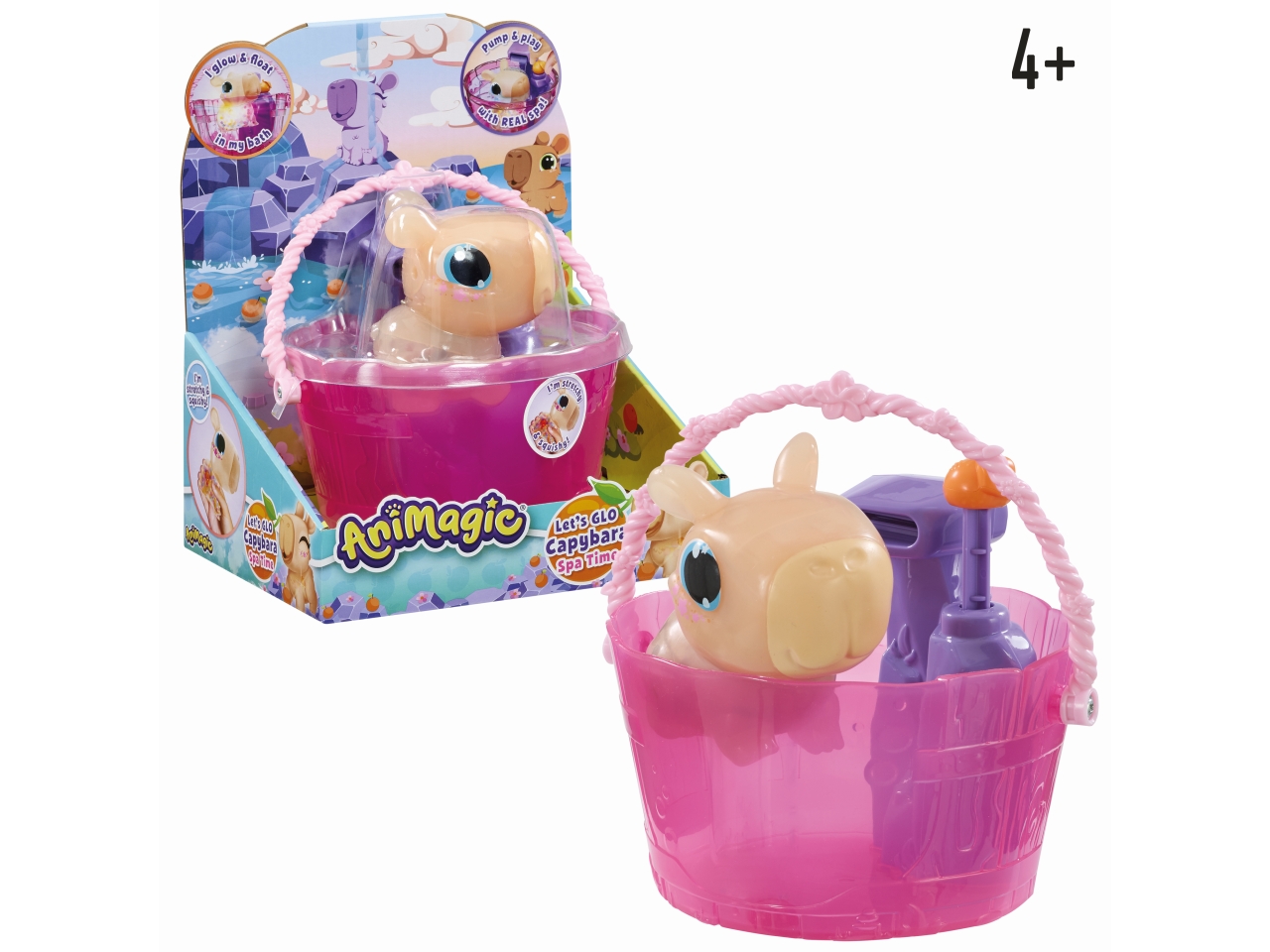 ANIMAGIC LET’S GLO CAPYBARA SPA TIME 934415006
