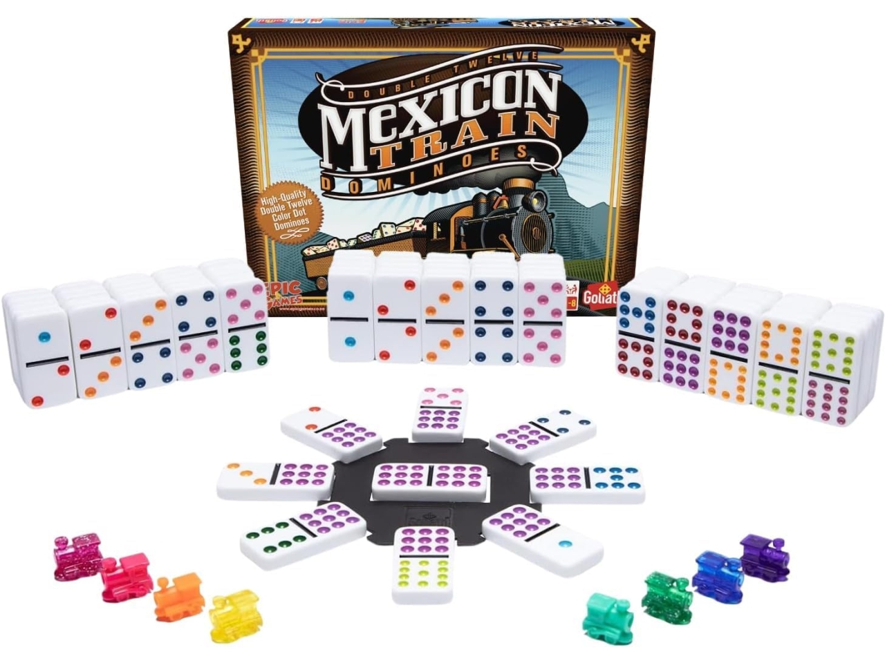 MEXICAN TRAIN DOMINOES 376228206