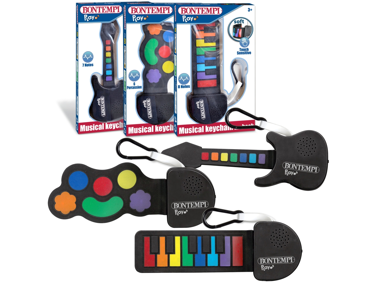 PORTACHIAVI ASS. CHITARRA DRUM TASTIERA 60 5420