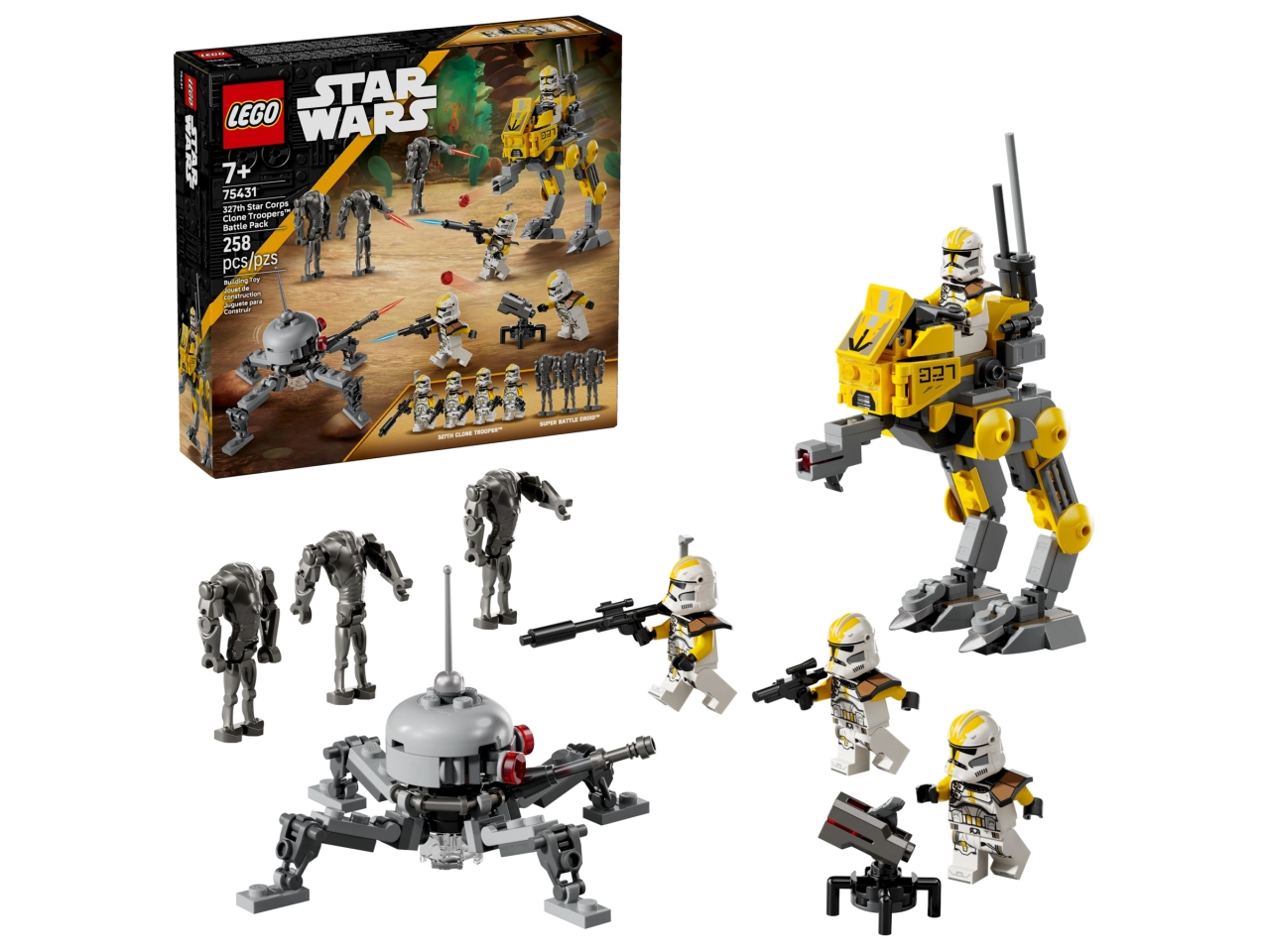 LEGO STAR WARS BATTLE PACK 327° STAR CORPS 75431