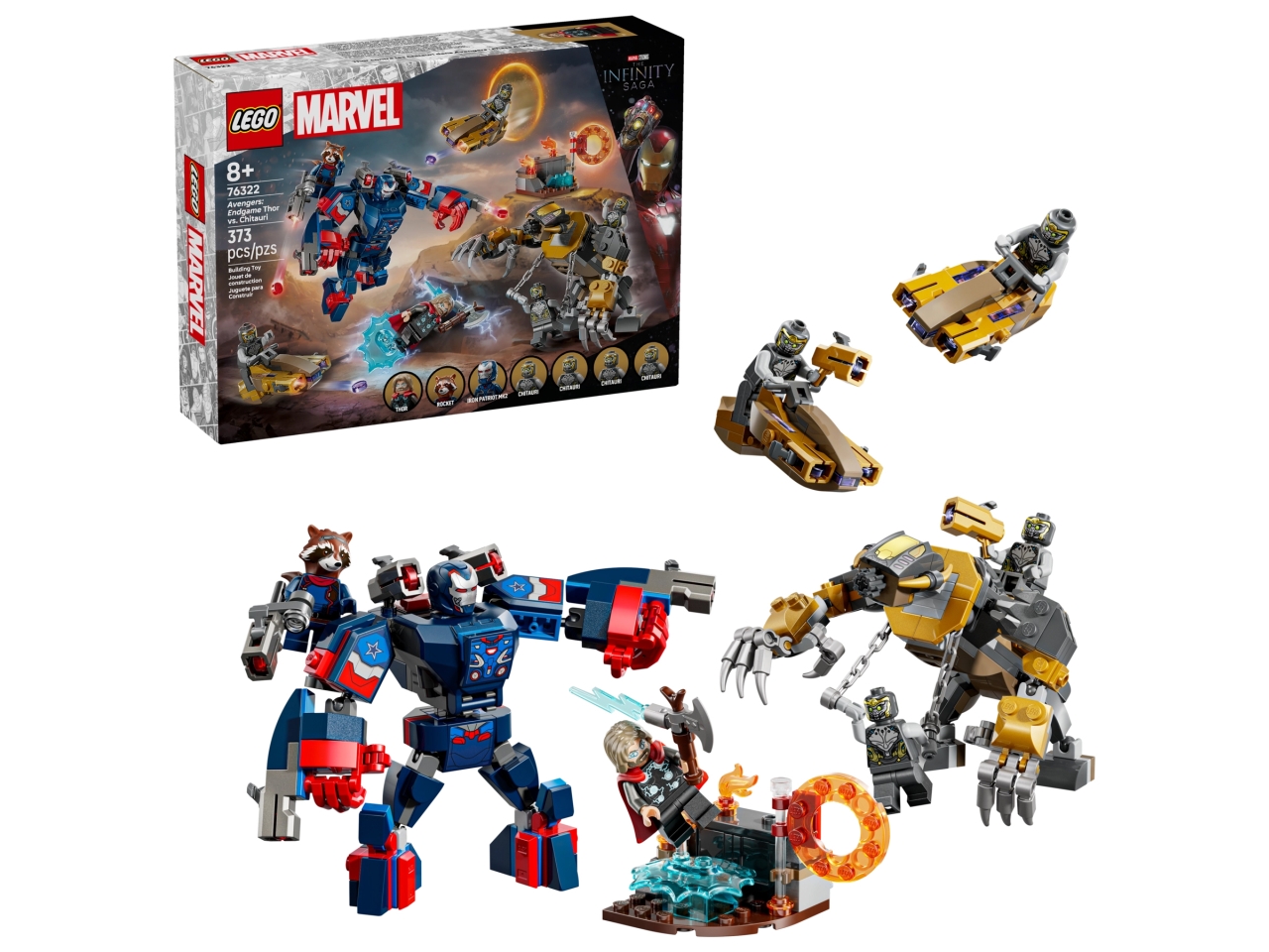 LEGO SUPER HEROES : ENDGAME THOR CONTRO CHIT.76322