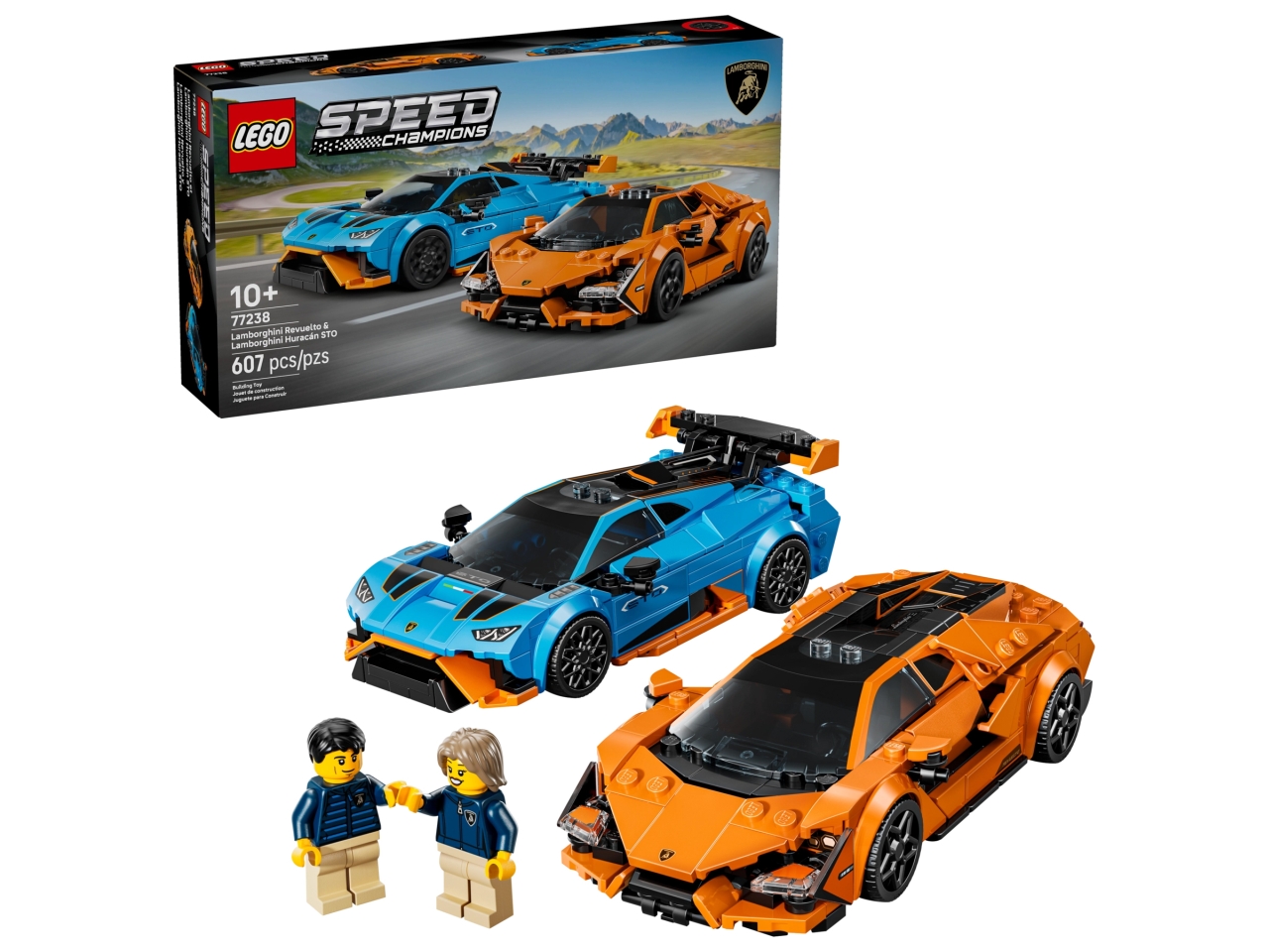 LEGO SPEED CHAMP.LAMBORG.REVUELTO E HURACÁN 77238