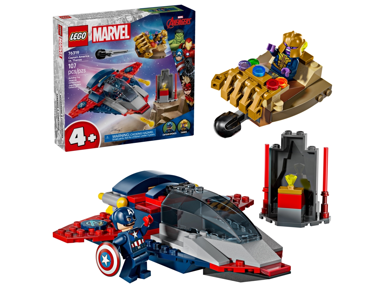 LEGO SUPER HEROES CAPTAIN AMERICA VS THANOS 76319