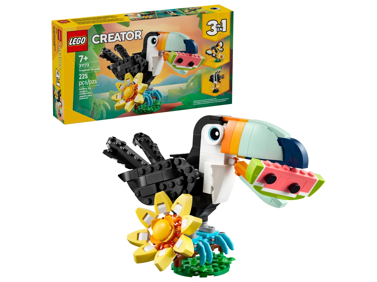 LEGO CREATOR ANIMALI SEL.: TUCANO TROPICALE 31173
