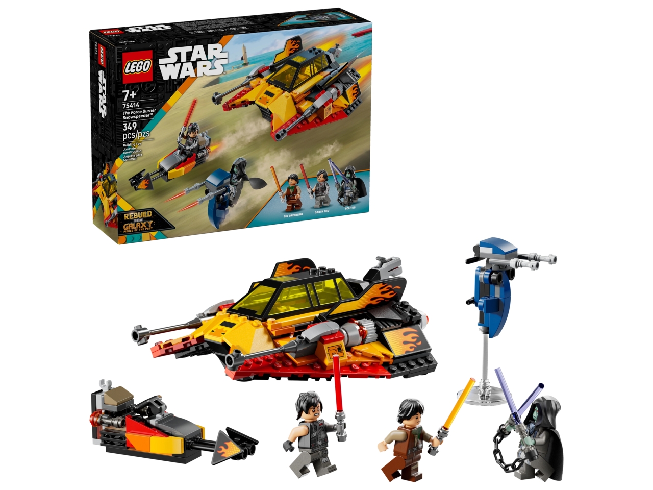 LEGO STAR WARS TM SNOWSPEEDER FORCE BURNER 75414