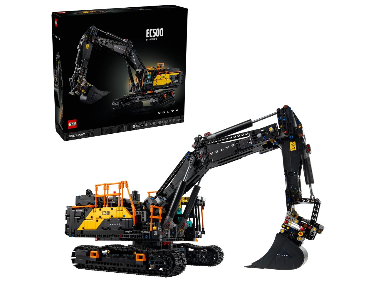 LEGO TECHNIC ESCAVATORE VOLVO EC500 HYBRID 42215 LEGO TECHNIC ESCAVATORE VOLVO EC500 HYBRID 42215