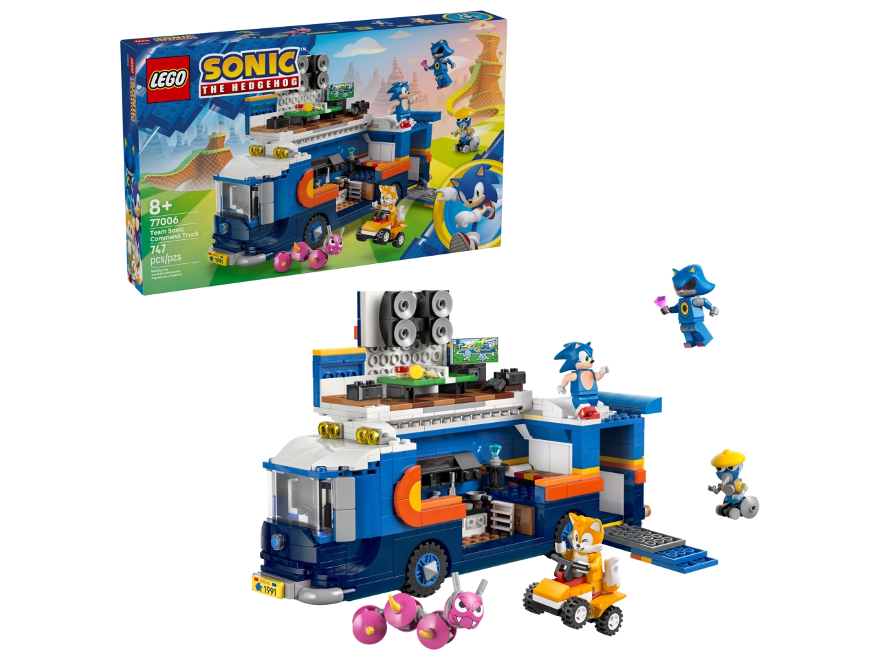 LEGO SONIC CAMION DI COMANDO TEAM SONIC 77006