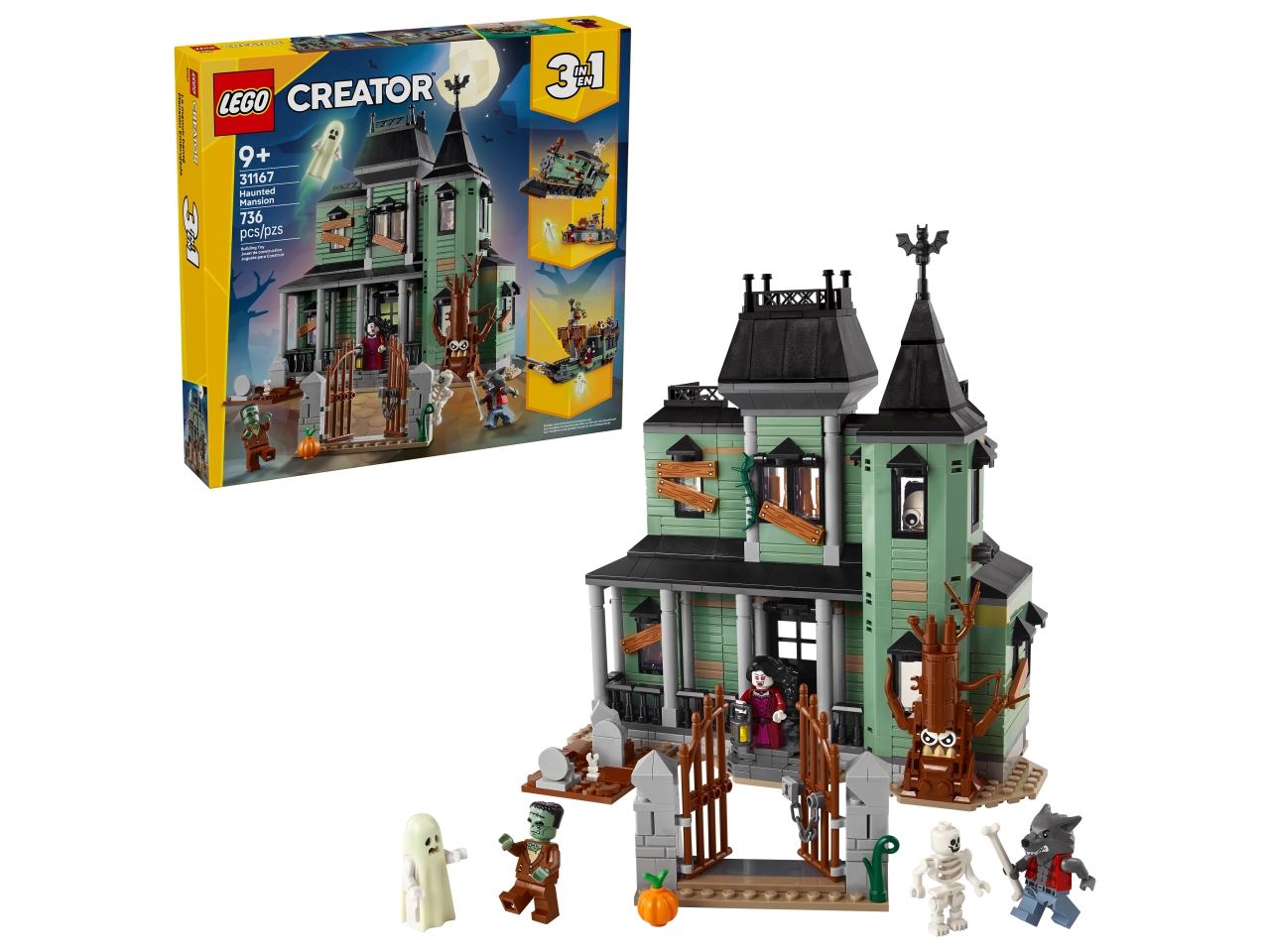 LEGO CREATOR VILLA SPETTRALE 31167