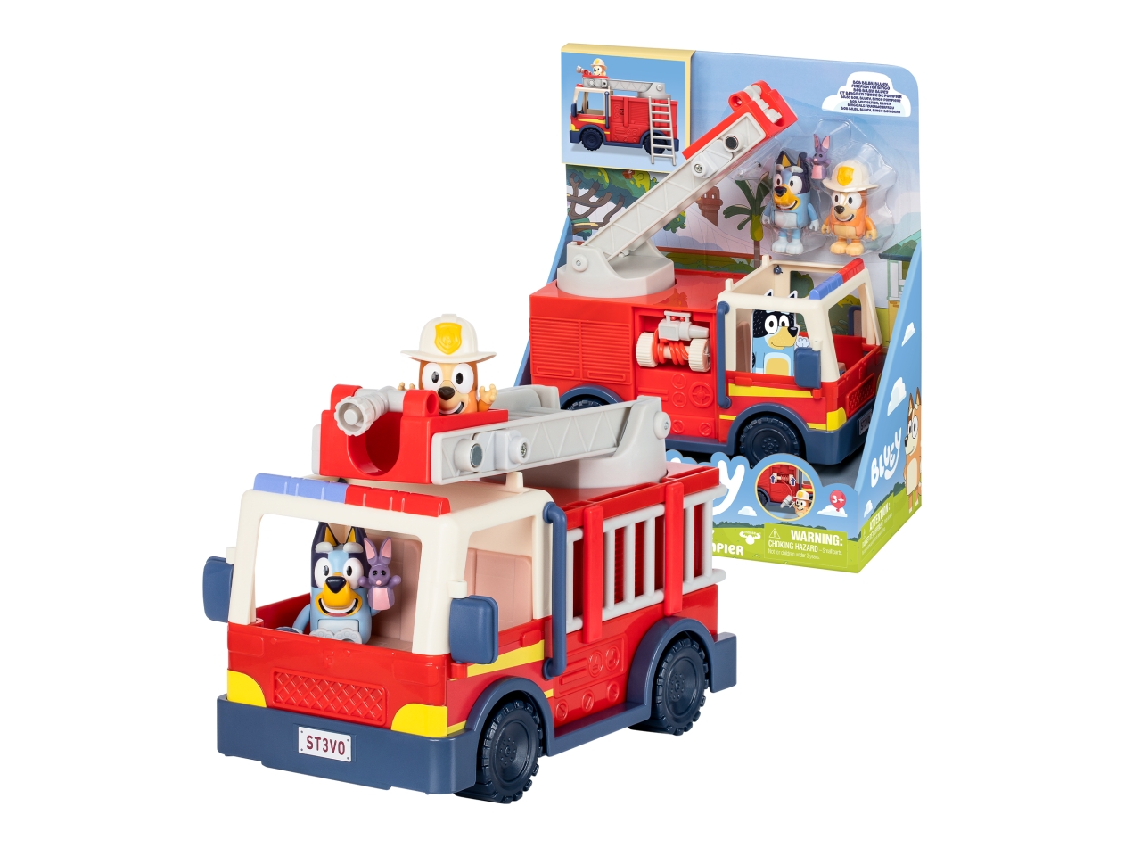 BLUEY CAMION POMPIERI 25X29X13CM 21739708