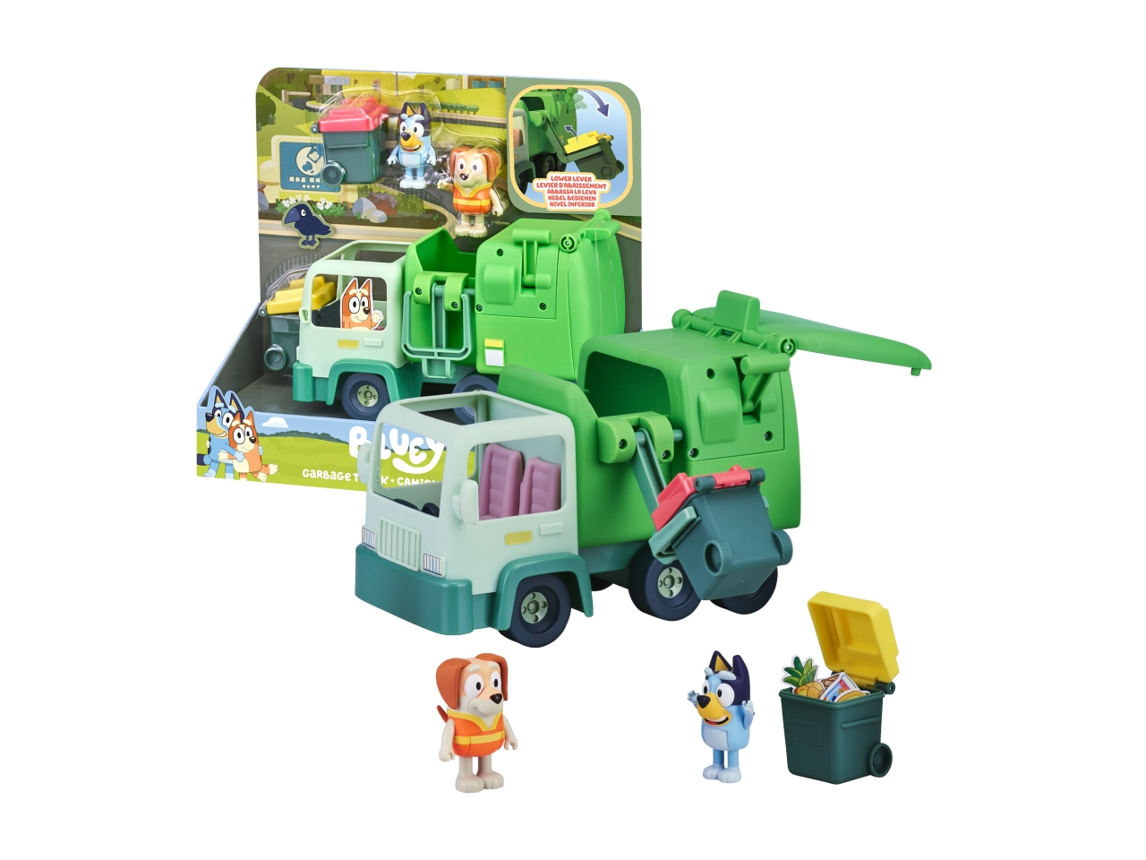 BLUEY CAMION NETTEZZA 31X29X14CM 21739709