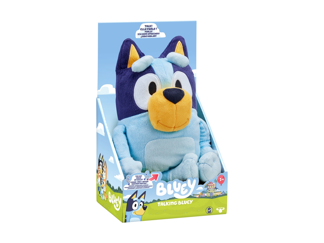 BLUEY PLUSH 33CM CON FUNZIONI 18X31X14CM 20290127 BLUEY PLUSH 33CM CON FUNZIONI 18X31X14CM 20290127