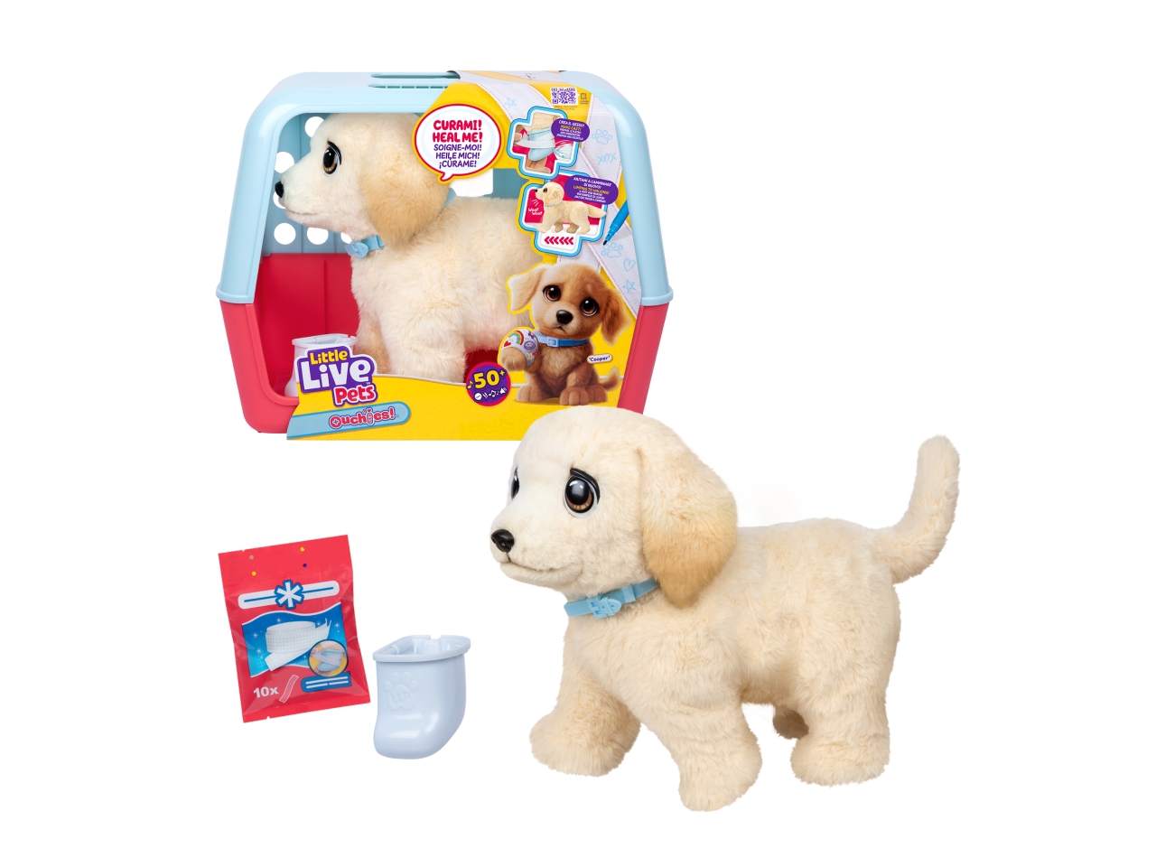 LITTLE LIVE PETS OUCHIES LABRADOR 39X30X20CM 20486