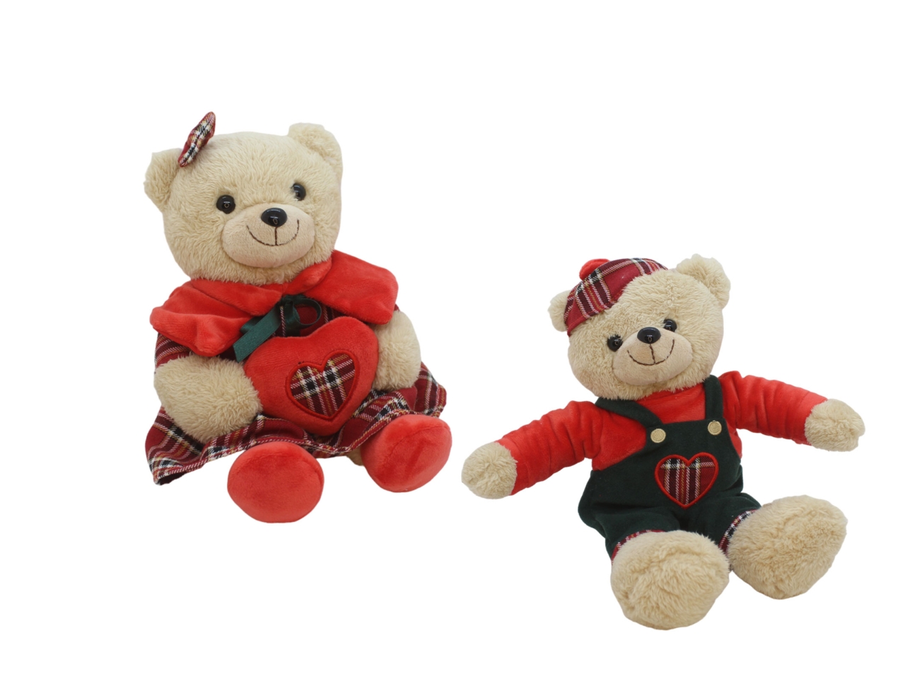 ORSO PELUCHE 18CM CON VESTITO ASS.