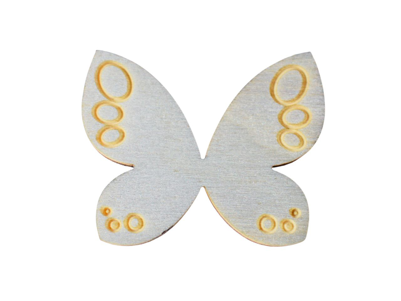 FORMINA LEGNO 3MM ST FARFALLA CELESTE 12PZ FORMINA LEGNO 3MM ST FARFALLA CELESTE 12PZ