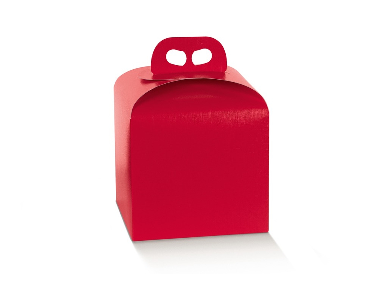 FIBRA ROSSO PORTAPANETTONE 20X20X18CM 130388S FIBRA ROSSO PORTAPANETTONE 20X20X18CM 130388S