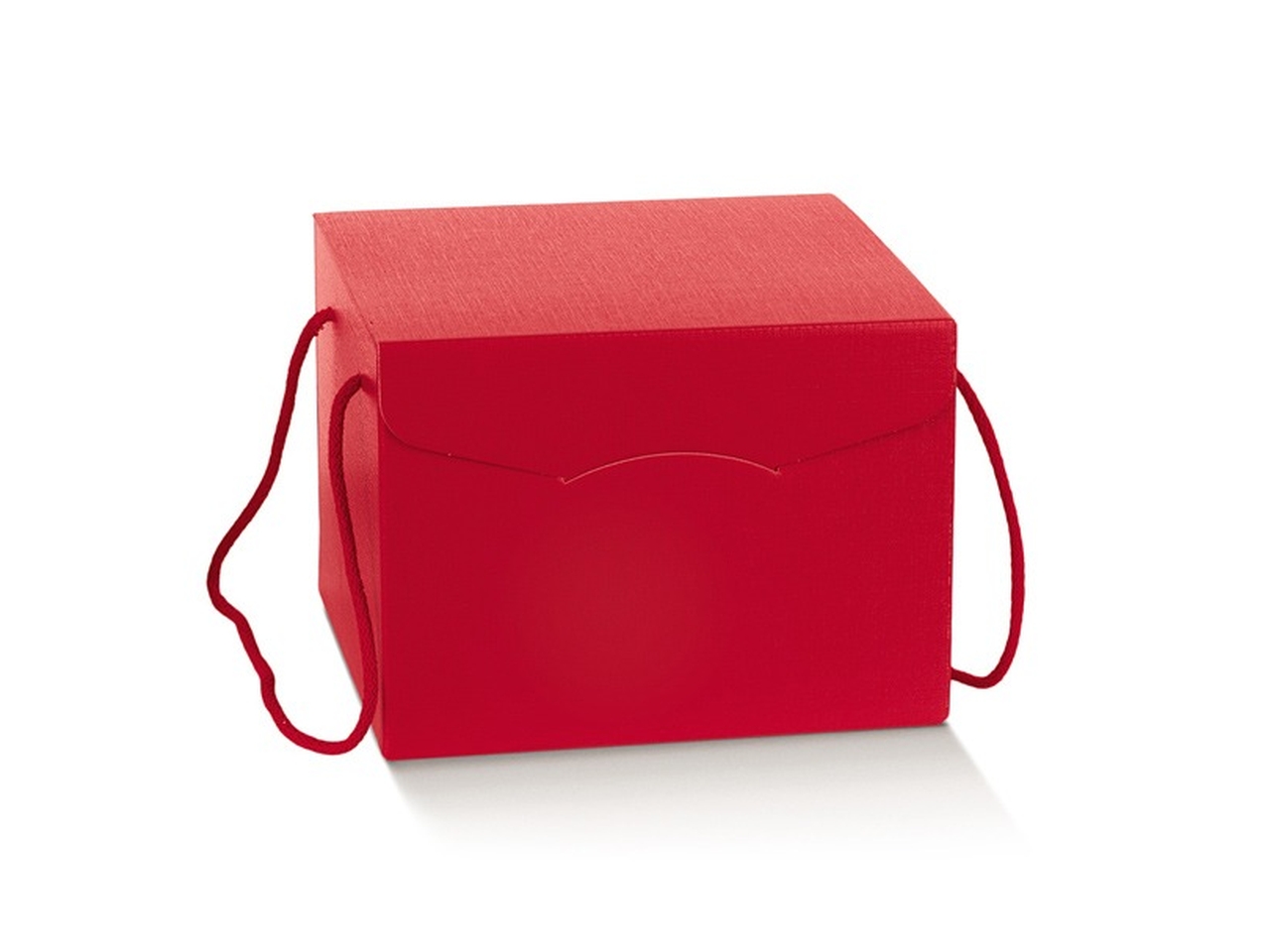 FIBRA ROSSO SCATOLA C/CORDINI29X35,5X19,5CM130414S