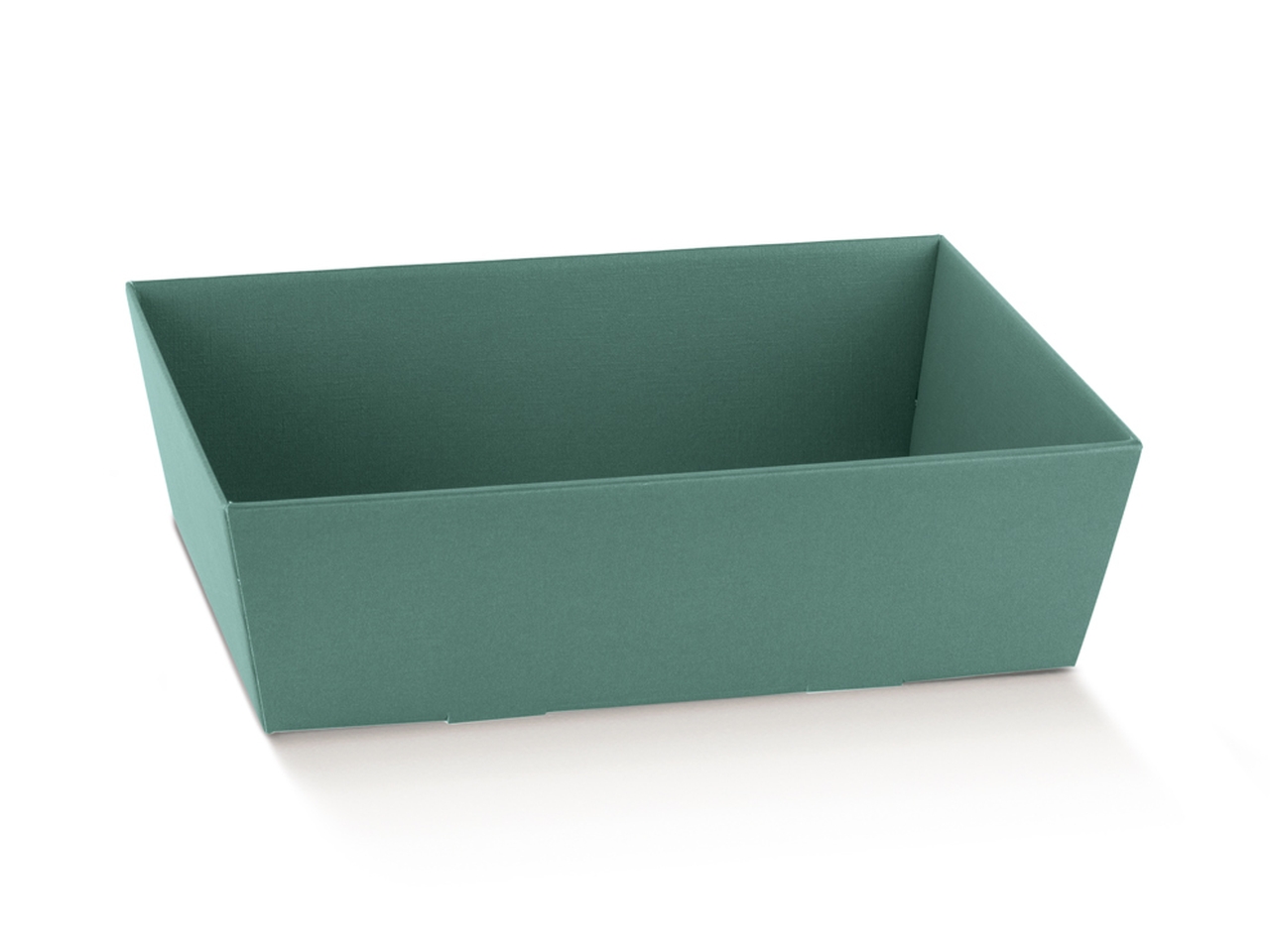 FIBRA VERDE VASSOIO CONICO 29X21X9CM 130210S