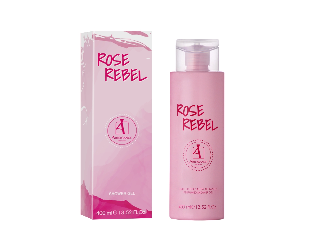 ARROGANCE ROSE REBEL SHOWER GEL FL 400ML 115463