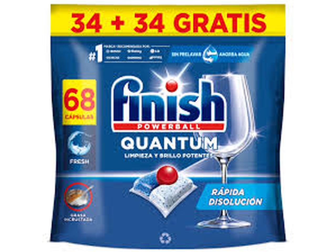 FINISH QUANTUM 34+34 CAPS 17026 $