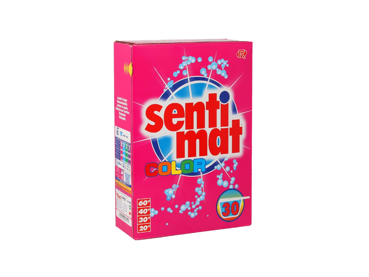 SENTI MAT DET.POLVERE 1,8KG 30LAV COLOR 17012 $