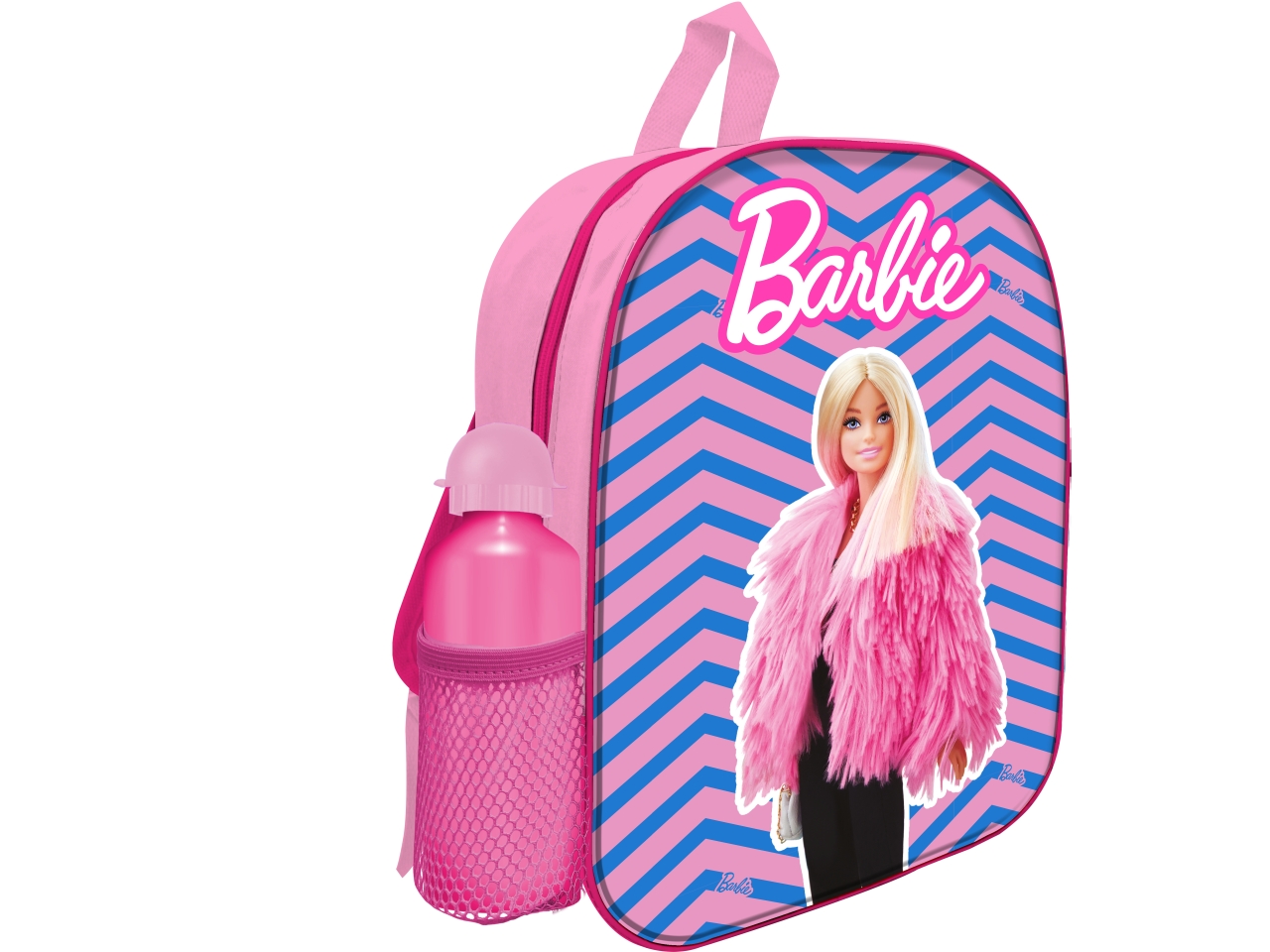 ZAINO 30CM IN PVC CON BORRACCIA BASIC BR1159_B