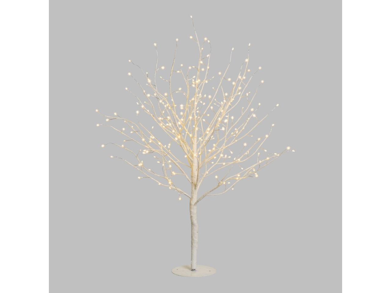 ALBERO LECCIO BI.90CM240LED B.CALDO+FLAS.U.E.75320