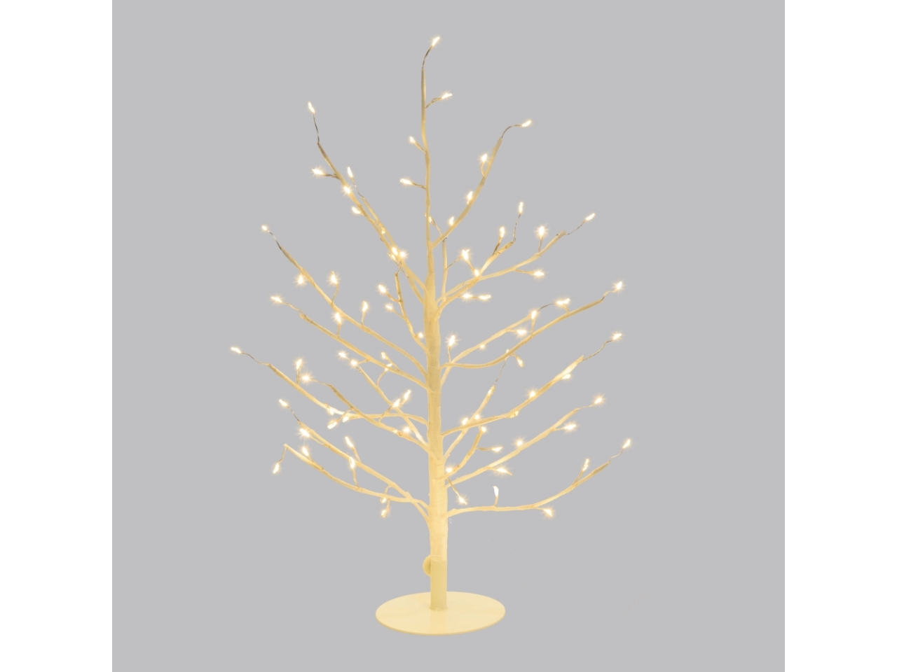 ALBERO TIGLIO 45CM BIANCO 108LED B.CALDO U.E.77454 ALBERO TIGLIO 45CM BIANCO 108LED B.CALDO U.E.77454