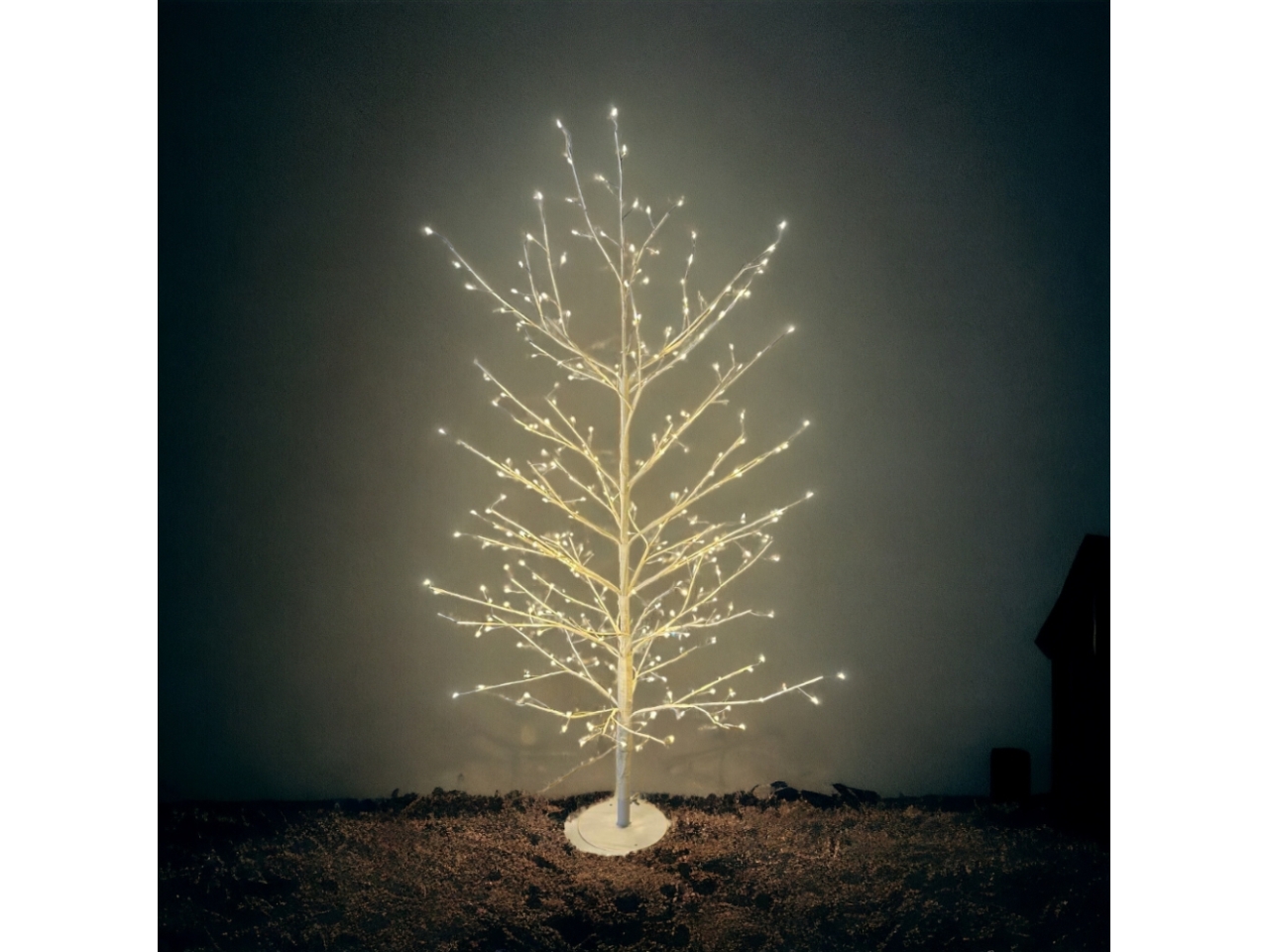 ALBERO TIGLIO 90CM BIANCO 240LED B.CALDO U.E.77478 ALBERO TIGLIO 90CM BIANCO 240LED B.CALDO U.E.77478