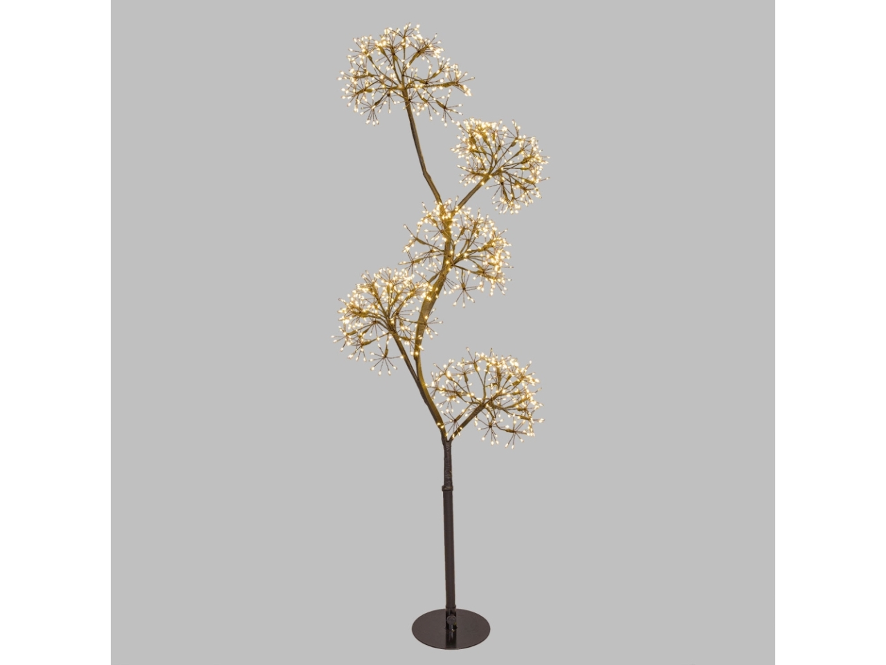 ALBERO 120CM C/5SFERE 1200LED B.CALDO+F. U.E.79250 ALBERO 120CM C/5SFERE 1200LED B.CALDO+F. U.E.79250
