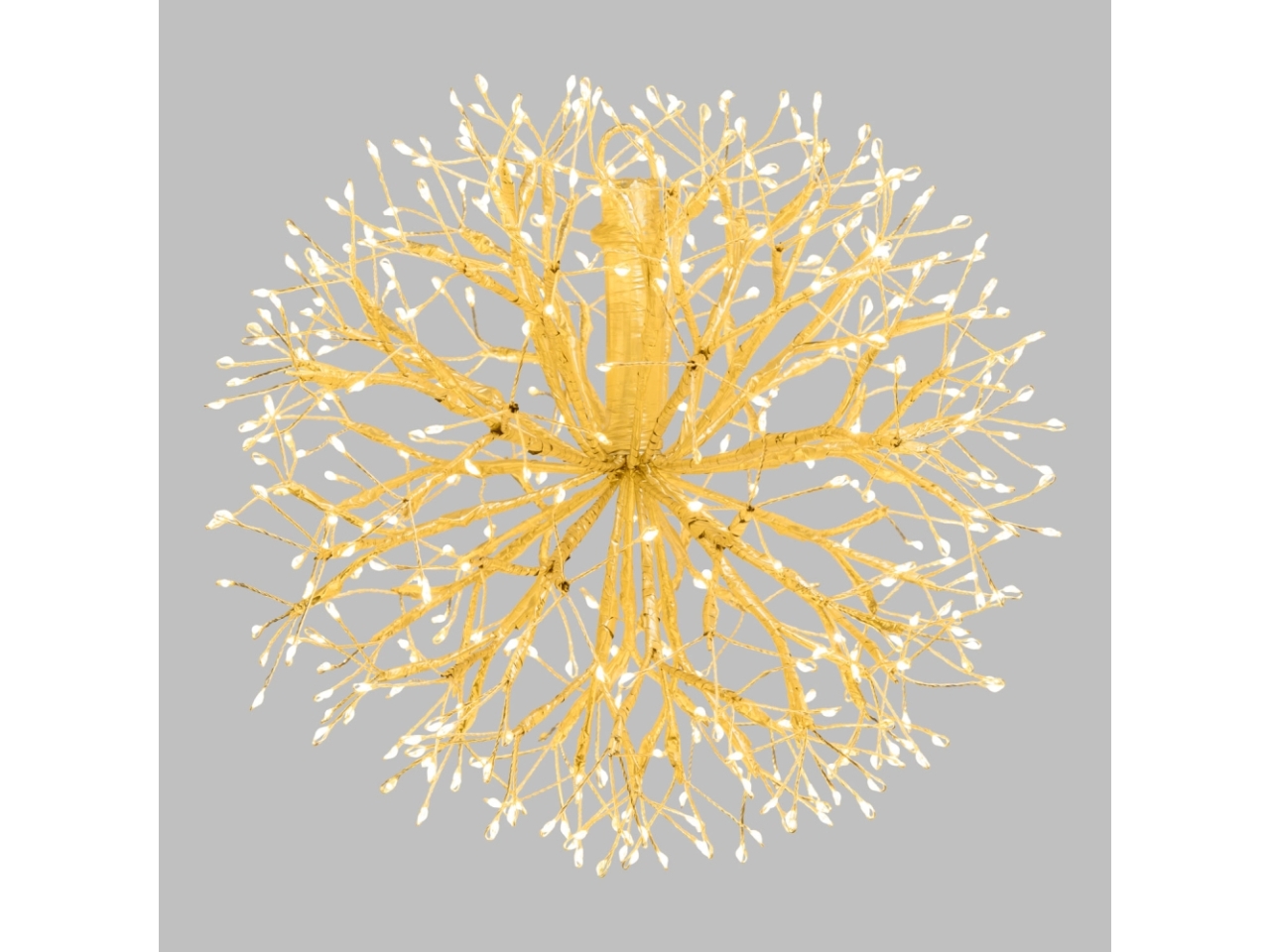 SFERA RICCIO 30CM CHAMP.384LED B.CALDO U.E.77492 SFERA RICCIO 30CM CHAMP.384LED B.CALDO U.E.77492