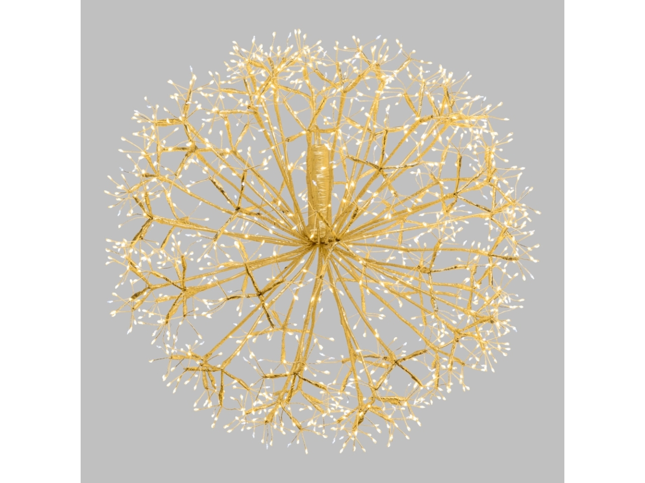 SFERA RICCIO 60CM CHAMP. 1200LED B.CALDO U.E.77522 SFERA RICCIO 60CM CHAMP. 1200LED B.CALDO U.E.77522