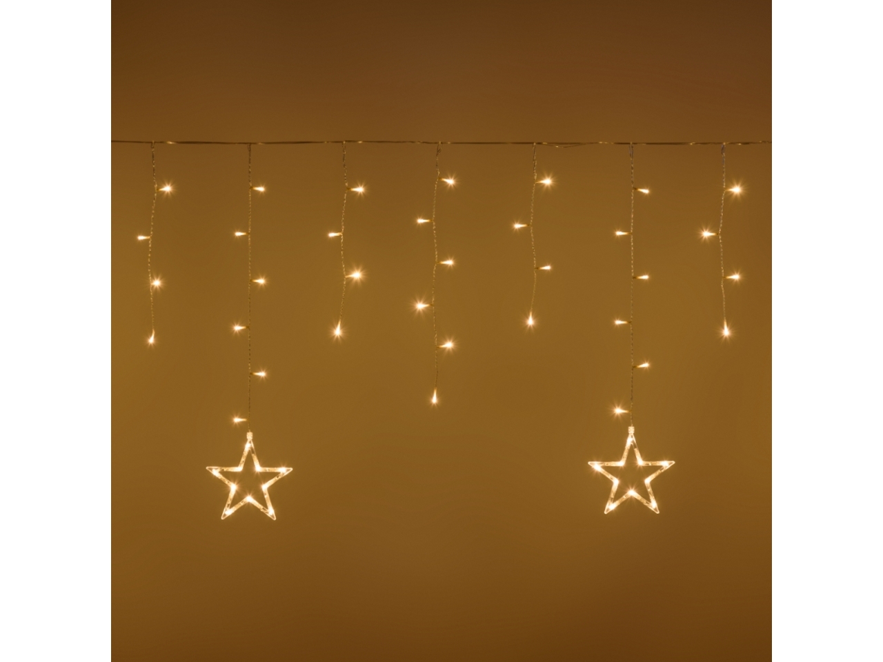 TENDA 150LED B.CALDO C/5STELLE 400XH80CM U.E.68599 TENDA 150LED B.CALDO C/5STELLE 400XH80CM U.E.68599