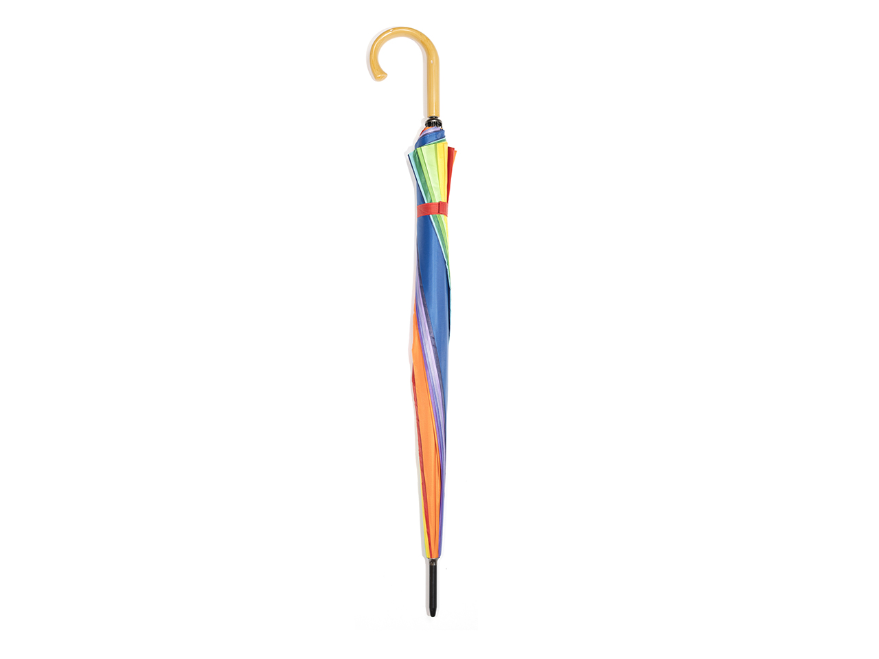 OMBRELLO NYLON 16K ANTI VENTO ARCOBALENO G 519A/5