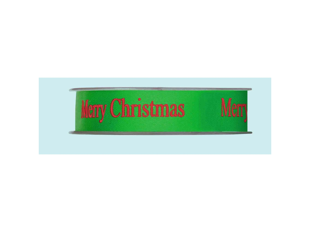 NASTRO MERRY CHRISTMAS 2,5CMX45MT VERDE S.2502G 73